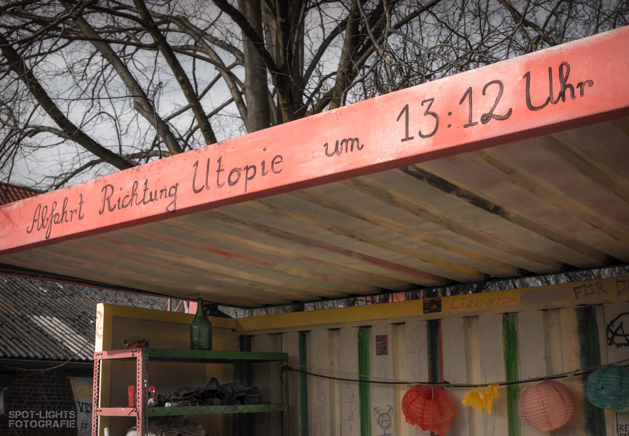 Protest bei Abriss in Luetzerath